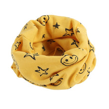Load image into Gallery viewer, 2019 cartoon Children Boys Girls Baby Wool Ring Scarf Cotton O Ring printed Scarf LIC Neck Scarves Shawl warm Winter Neckerchief