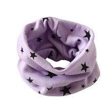 Load image into Gallery viewer, 2019 cartoon Children Boys Girls Baby Wool Ring Scarf Cotton O Ring printed Scarf LIC Neck Scarves Shawl warm Winter Neckerchief