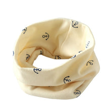 Load image into Gallery viewer, 2019 cartoon Children Boys Girls Baby Wool Ring Scarf Cotton O Ring printed Scarf LIC Neck Scarves Shawl warm Winter Neckerchief
